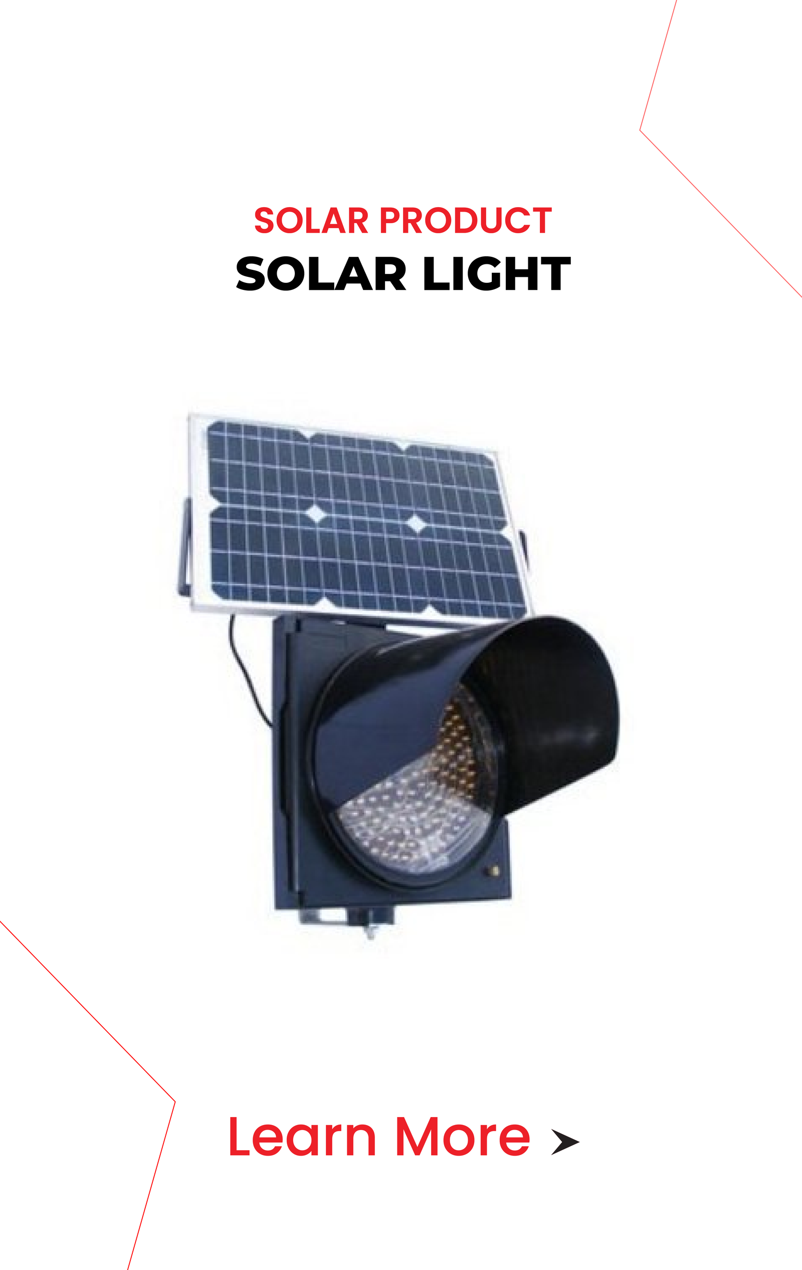 Solar Warning Light